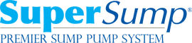 Logo for our SuperSump® Pump System, available in Bradford and other parts of Pennsylvania and New York