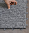 Interlocking carpeted floor tiles available in Franklin, Pennsylvania and New York