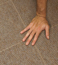 Carpeted Floor Tiles installed in Punxsutawney, Pennsylvania and New York