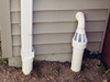 anti-freeze discharge line device installed in Olean