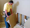 drywall repair installed in Clymer